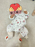 nest designs嬰兒睡袋嬰幼兒輕芯薄夾棉厚夾棉兒童分腿男女童秋冬寶寶防踢被 蘑菇屋-薄夾棉（建議室溫18-20度） 80碼（建議身高70-80cm） 曬單實拍圖