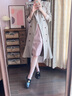 康莉平底樂福鞋女秋季新款英倫圓頭時(shí)尚休閑金屬扣通勤一腳蹬單鞋 咖啡色 37 曬單實(shí)拍圖