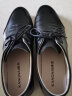 康奈男鞋新款休闲皮鞋 男士商务休闲鞋子圆头软面皮系带款鞋子1167728 黑色 40 实拍图