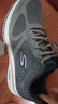 斯凱奇（Skechers）男鞋跑鞋透氣網(wǎng)面跑步鞋舒適緩震回彈休閑運(yùn)動鞋 GYBL灰藍(lán) 40 曬單實(shí)拍圖