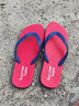 HKNS新款人字拖男潮防滑拖鞋男夏夾拖外穿男士夾腳個(gè)性韓版涼拖沙灘鞋 紅色黑帶 M碼建議42-43腳 曬單實(shí)拍圖