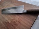 張小泉 高端菜刀家用女士刀具廚房三合鋼切菜刀切片刀不銹鋼菜刀具 銘匠多用刀 曬單實(shí)拍圖