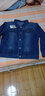 歌班婭牛仔外套女2022新款春秋韓版短款顯瘦長(cháng)袖休閑百搭學(xué)生牛仔服 2XL碼120-130斤 曬單實(shí)拍圖