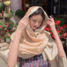 Charm Kendo披肩女2025新款空調房披風(fēng)斗篷毛毯圍巾日禮物送女友老婆 奢雅小香 實(shí)用送老婆女朋友 曬單實(shí)拍圖