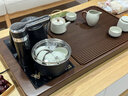 尚言坊功夫茶具套裝整套帶茶盤(pán)燒水全自動(dòng)一體茶臺高檔家用辦公泡茶器具1【小】電木茶盤(pán)+悅禾8杯版 14頭 曬單實(shí)拍圖