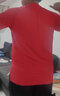 李寧（LI-NING）羽毛球服套裝男女服裝運動(dòng)服乒乓球夏季短袖速干t恤衣服團隊服 紅色上衣/黑色短褲-套裝-男款 XL 曬單實(shí)拍圖