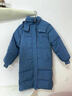 棉服女2025冬季新款加厚寬松羽絨棉衣外套女棉襖面包服長(cháng)款外套 藍色 2XL 140-160斤 曬單實(shí)拍圖