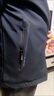 南極人爸爸春秋季外套50歲70中老年男裝行政夾克衫男士立領(lǐng)休閑干部茄克 TC315藍色 170 曬單實(shí)拍圖