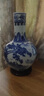 贛景旭花瓶花藝擺件景德鎮中式陶瓷器手繪山水青花瓷博古架工藝品插花家居客廳裝飾禮品喬遷開(kāi)業(yè)送禮酒柜擺設 款三（天球瓶） 不帶盒 曬單實(shí)拍圖