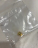 詠者黃金龜蜜手鏈女小烏龜轉運珠足金999金龜殼金配件七夕禮物送閨蜜 單個(gè)足金龜蜜約0.32g 曬單實(shí)拍圖