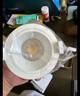西頓照明（CDN）西頓led射燈嵌入式射燈客廳天花燈過(guò)道燈家用走廊燈防眩筒燈2322 CET2322/R  6W 4000K開孔75 曬單實(shí)拍圖
