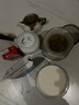 九土耐熱玻璃吸管杯帶蓋大容量辦公室喝水杯高顏值女生奶茶飲料杯 吸管杯+白色硅膠圈 曬單實(shí)拍圖