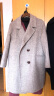ZXEGI高端双面大衣毛呢外套女100%羊毛零羊绒大衣女中长款毛呢大衣女 咖色 XL（150-170斤） 晒单实拍图