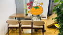慕恭木語北歐實木餐桌椅組合家用大戶型餐廳現(xiàn)代簡約長方形6人飯桌歺桌子 桌子：180*80*75 木板5cm 曬單實拍圖