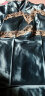 南极人情侣睡衣男士冰丝夏季睡袍女吊带睡裙睡裤男士家居服套装长袖长裤 NSLQ-宝石绿麋鹿镂空蕾丝 女-M（150-160cm，80-100斤） 实拍图