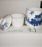 古鎮陶瓷陶瓷水杯景德鎮茶具大容量泡茶茶杯帶蓋茶水分離杯過(guò)濾馬克杯杯子 江南水鄉公仆杯 曬單實(shí)拍圖