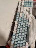 机械革命 耀·K330机械键盘 有线键盘 游戏键盘 金属面板104键混彩背光键盘 全键无冲 电脑键盘 白蓝色 茶轴 晒单实拍图