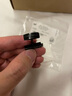 MONTBLANC萬寶龍鋼/PVD涂層/玻璃袖扣黑色藍(lán)色112930七夕禮物 曬單實(shí)拍圖