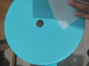 邁亞家具塑料凳子加厚家用餐桌高板凳現代簡(jiǎn)約時(shí)尚創(chuàng  )意北歐方圓凳椅子 粉紅色 加強版承重600斤 三張起拍 曬單實(shí)拍圖