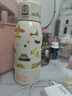 孕貝便攜式恒溫杯 恒溫水壺燒水杯嬰兒外出沖奶保溫杯恒溫水杯500ml 曬單實(shí)拍圖