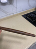 雞翅木搟面杖兩頭尖搟面棍 面桿滾軸搟壓面棒餃子皮尺寸 雞翅兩頭尖款大號(長(cháng)30*) 3cm 曬單實(shí)拍圖