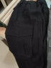 凡迪時(shí)尚超大碼男裝休閑褲新款寬松直筒褲男士加肥加大工裝褲特大碼男裝長(cháng)褲子松緊腰運動(dòng)男褲5X6X7X 黑色 6XL合適250-270斤 曬單實(shí)拍圖