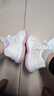 JOMC鞋女學(xué)生軟皮運(yùn)動(dòng)鞋女款2023年百搭透氣網(wǎng)面厚底休閑鞋子 粉紅色 38 曬單實(shí)拍圖