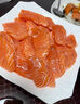 ANSON冰鮮三文魚(yú)刺身挪威進(jìn)口大西洋鮭新鮮刺身中段即食寶寶三文魚(yú) 三文魚(yú)刺身兩盒 600g 曬單實(shí)拍圖