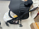 B-BEKO婴儿推车可坐可躺轻便折叠可上飞机0-4岁高景观减震婴儿车新生儿 黑色（3代升级款）95%的选择 实拍图