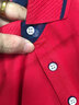 崇杉工作服定制t恤POLO翻領(lǐng)廣告文化衫定制短袖定做衣服刺繡印字logo 天藍(lán)（純色款） L 曬單實拍圖