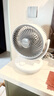 夏普（SHARP)小風鈴空氣循環(huán)扇電風扇家用小型桌面臺式宿舍臥室辦公室靜輕音抑菌扇葉搖頭臺扇PJ-CA230B-A 曬單實拍圖