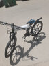 鳳凰（Phoenix）山地車(chē)折疊自行車(chē)成人男女學(xué)生青少年越野變速路虎賽車(chē)山地車(chē) 黑藍色/六刀 24英寸（身高145-170CM左右） 24速（折疊軟尾車(chē)架） 曬單實(shí)拍圖