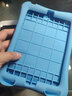 啟臣 特價(jià)適用iPad保護套air1硅膠9.7英寸兒童ipad防摔mini1234平板套電腦ipad234保護殼 藍色-骨頭款 iPad mini1/2/3-7.9英寸 曬單實(shí)拍圖