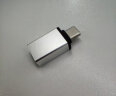 毕亚兹 Type-c转USB3.0转接 安卓数据线转换 手机OTG支持小米5乐视2华为P9 接U盘鼠标键盘硬 ZT6-银色 实拍图