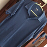 SOSOLEMON運(yùn)動(dòng)T恤夏季polo衫修身翻領(lǐng)短袖T恤高爾夫休閑棒球訓(xùn)練健身衣服男 霧霾藍(lán) 2XL 曬單實(shí)拍圖