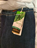 柒牌【含桑蠶絲】牛仔褲男春秋時(shí)尚休閑水洗中青年長(cháng)褲子 曬單實(shí)拍圖