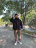 鴨鴨【王一博同款】羽絨服男士裝冬季加厚短款連帽工裝保暖外套上衣服 淺翠綠色 XL /180 曬單實(shí)拍圖