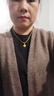 哈夫朵休閑套裝連衣裙胖妹妹秋季大碼女裝洋氣顯瘦針織衫外套女裝上衣 005外套+連衣裙【套裝】 XL 【建議120-140斤】 曬單實(shí)拍圖