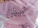 優(yōu)婷菲（YOUTINGFEI）睡裙女夏季薄款短袖睡衣夏天寬松大碼連衣裙女士家居服 XEQ-9249粉色 L 曬單實(shí)拍圖