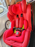 佳贝爱安全座椅儿童安全座椅汽车用0-4-12岁婴儿宝宝车载座椅360度旋转 尊享款红[SIP侧保护+360度旋转] 实拍图