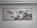 佐羅曼新中式客廳裝飾畫(huà)沙發(fā)背景墻掛畫(huà)2025新款辦公室山水掛畫(huà)靠山圖 望云樓-陋室銘【古風(fēng)山水】 210x70(適合2.5-3.0米沙發(fā))晶瓷 曬單實(shí)拍圖