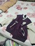 安踏關(guān)曉彤同款加絨棒球服女冬季保暖休閑外套夾克針織上衣162448703N 醬梅紫-3 M 曬單實(shí)拍圖
