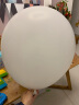 京唐 36寸奶白色超大气球  网红ins创意生日派对气球婚纱照装饰婚庆场地布置 36寸气球5个装 实拍图