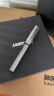 凌美（LAMY）钢笔签字笔 套装礼盒生日节日礼物学生成人练字文具 德国进口 恒星系列 商务墨水笔礼盒 银灰色 F0.7mm 实拍图
