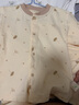 歐仔鴨嬰兒內(nèi)衣套裝純棉薄款寶寶秋衣秋褲 分體新生兒棉毛衫春秋無骨 淺棕色蒲公英 80 碼  適合身高76-83公分 曬單實(shí)拍圖