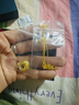 中國黃金（CHINA GOLD）玫瑰花黃金項鏈女足金鑲玉吊墜七夕情人節禮物送女朋友媽媽 足金玫瑰花和田玉掛墜+足金鏈子【投資金】 曬單實(shí)拍圖