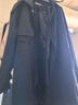 恒源祥（HYX）卡其色風(fēng)衣外套女中長(cháng)款2024春秋季女裝新款小個(gè)子英倫風(fēng)洋氣大衣 長(cháng)袖黑色長(cháng) 袖 XL(建議115斤-130斤) 曬單實(shí)拍圖