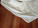 富安娜保护床垫纯棉抗菌褥子可水洗床罩床单 防滑床垫保护套粉 1米5床 实拍图