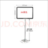耀成超市價(jià)格牌支架立式堆頭pop促銷(xiāo)展示架海報標價(jià)框商超桌面海報宣傳價(jià)格展示牌倉庫標識牌標示牌 A4 促銷(xiāo)架【黑色】 曬單實(shí)拍圖