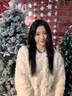 舒芳蝶（shufangdie）小香風羊羔毛外套女2024冬季新款小個子寬松加厚白色毛毛上衣棉服 米白 M 曬單實拍圖